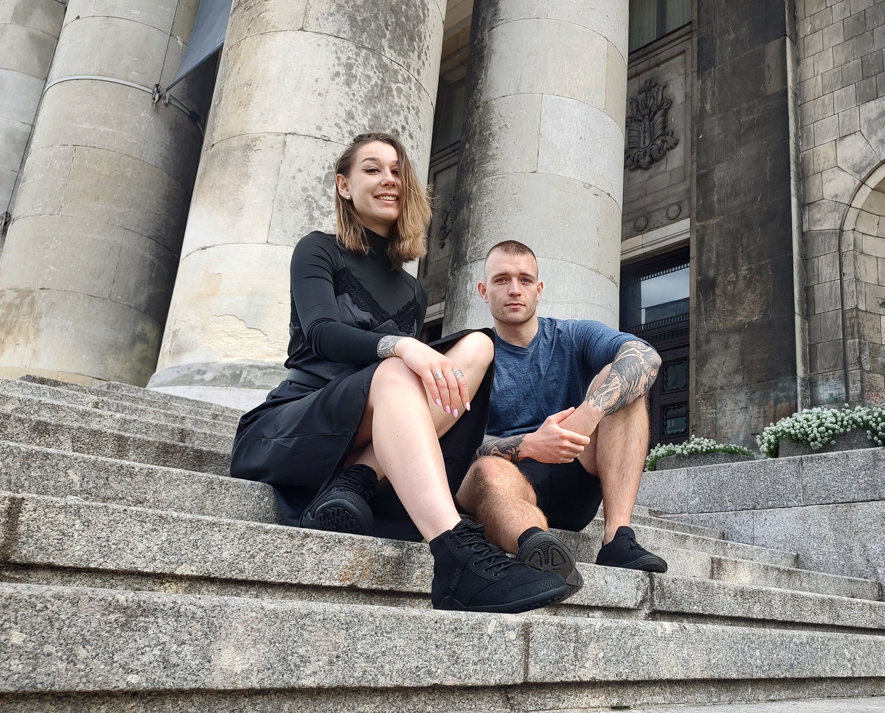 Kasia i Mariusz - założyciele minimal step