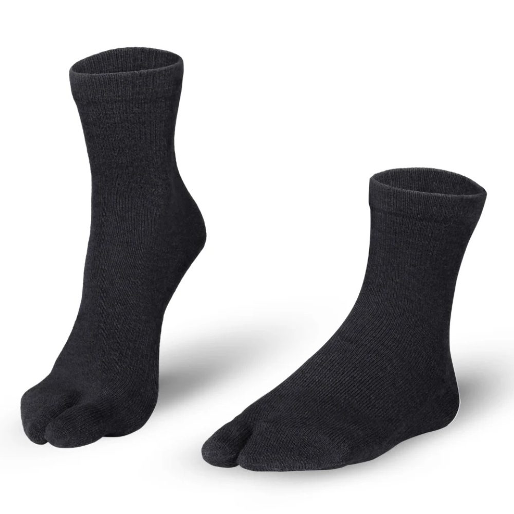 Skarpetki Knitido Tabi Merino - Black - 39-42 M
