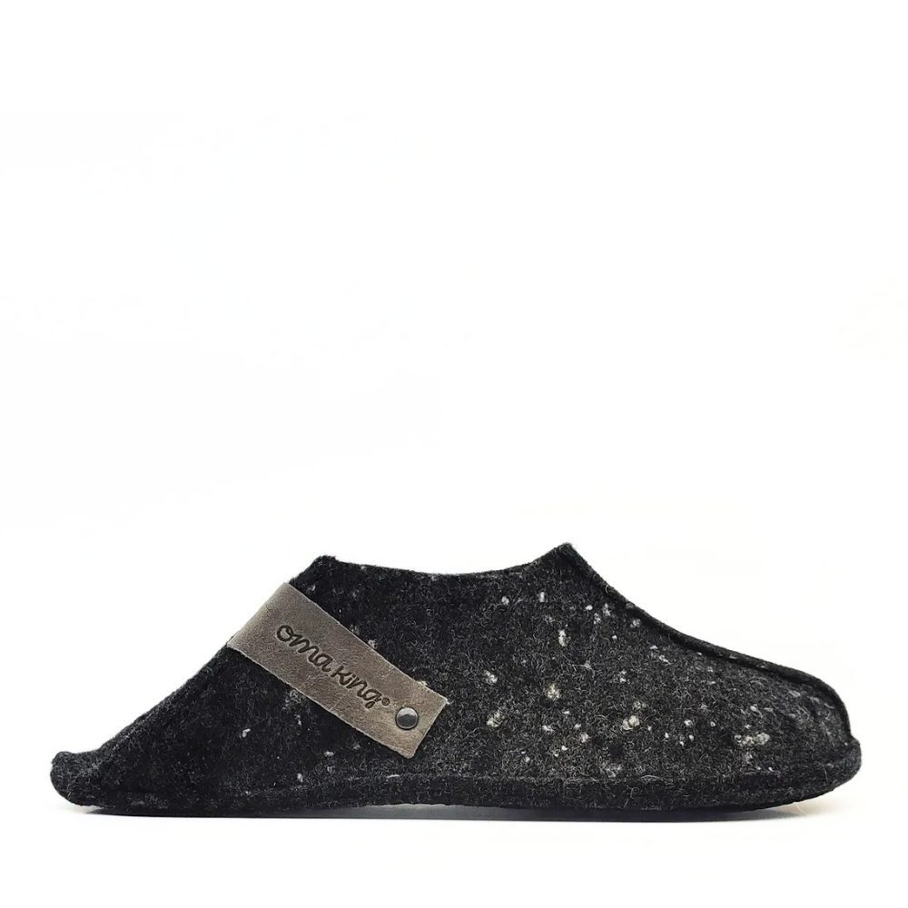 OmaKing Barefoot Slippers Tohkri - Black - 39/40