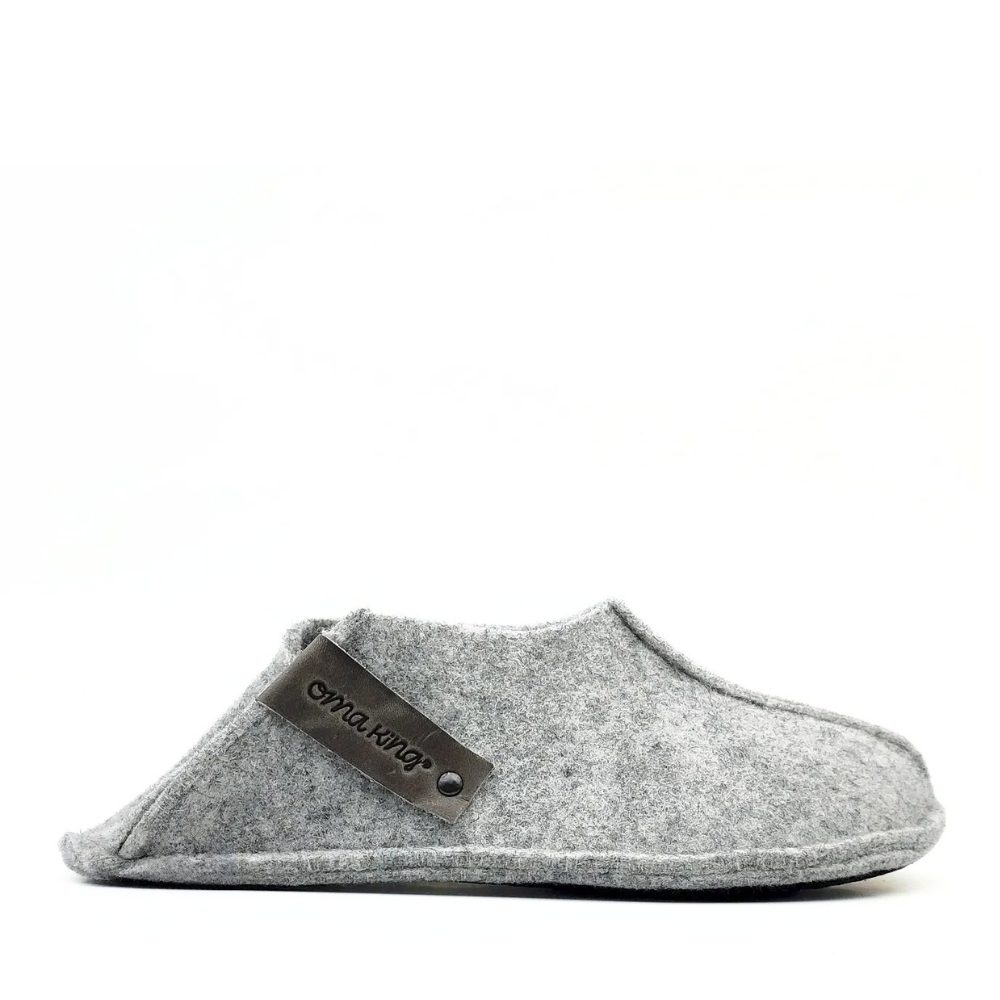 OmaKing Barefoot Slippers Tohkri - Grey - 43/44