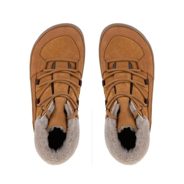 Froddo Barefoot Up Furry W Tex AD cognac - z góry