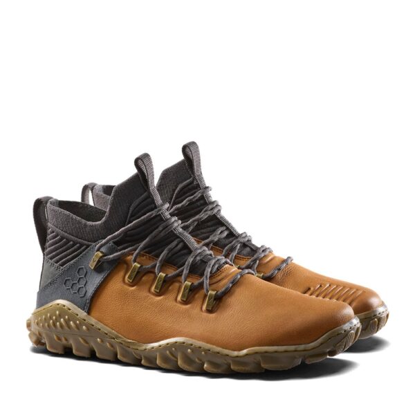 Vivobarefoot Magna Forest ESC Mens tan - para, sznurówki widoczne