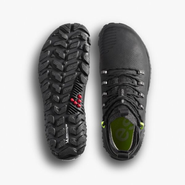 Vivobarefoot Magna Forest ESC Mens obsidian lime - z góry, widoczna wkładka