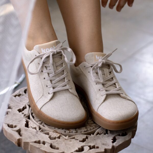 Koel Barefoot Hazel Canvas beige - z góry