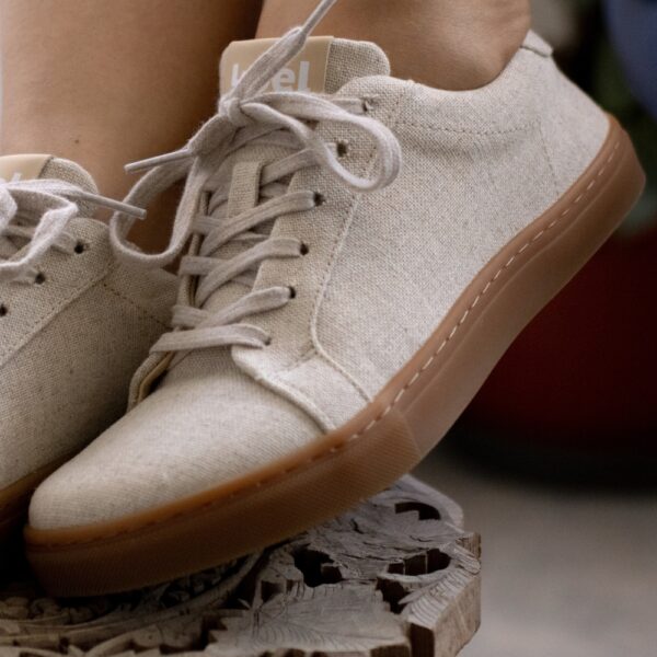 Koel Barefoot Hazel Canvas beige - zbliżenie