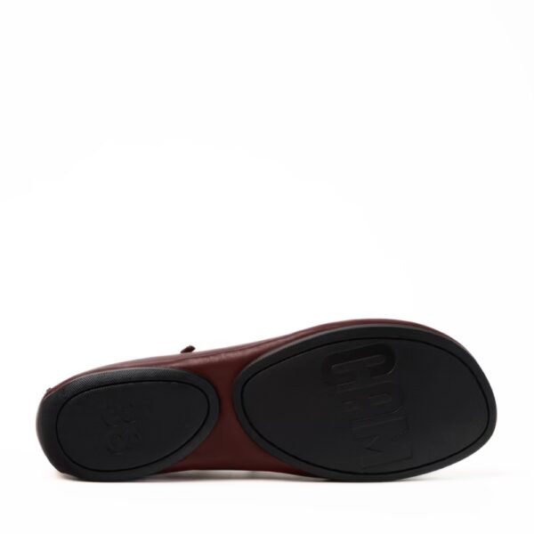 Camper Right Nina Leather Women burgundy - podeszwa, z logo