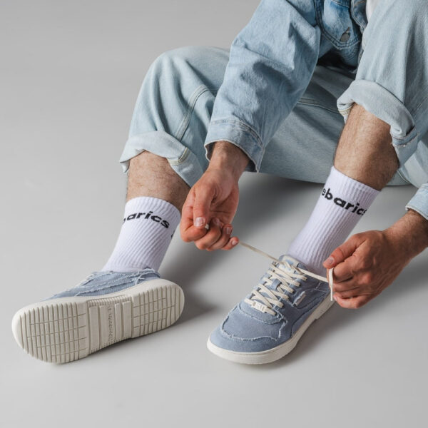 Barebarics Zing Denim light blue - na stopie, wiązanie sznurowadeł