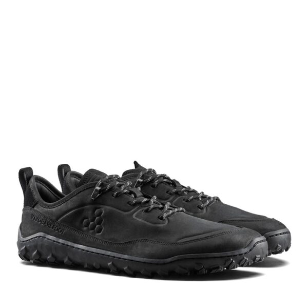 Vivobarefoot Tracker Leather AT Low II Mens obsidian - para