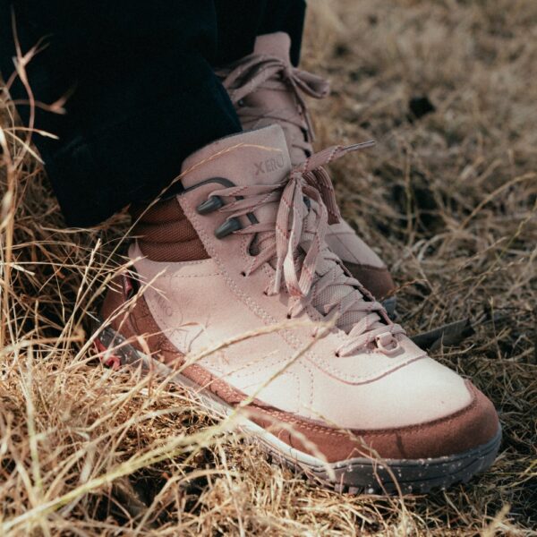 Xero Shoes Ridgeway Suede Women Pink Sand - zbliżenie
