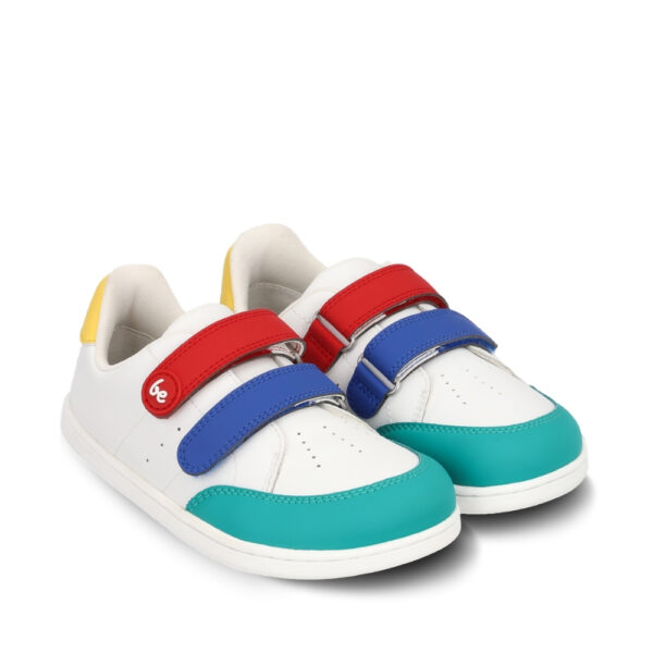 Be Lenka Energise Kids white multicolour - para, z przodu