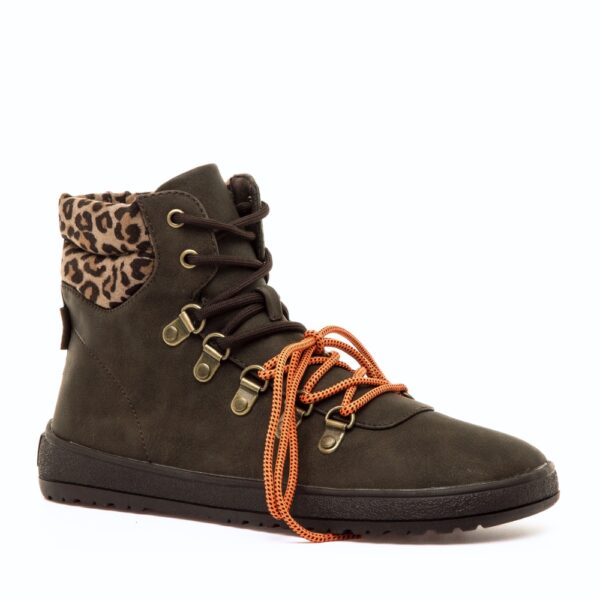 MTNG Free Mia Boot Women brown leopard - przód