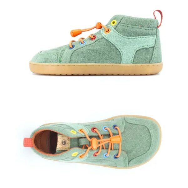Mukishoes Moss Kids - z góry, i profil boczny