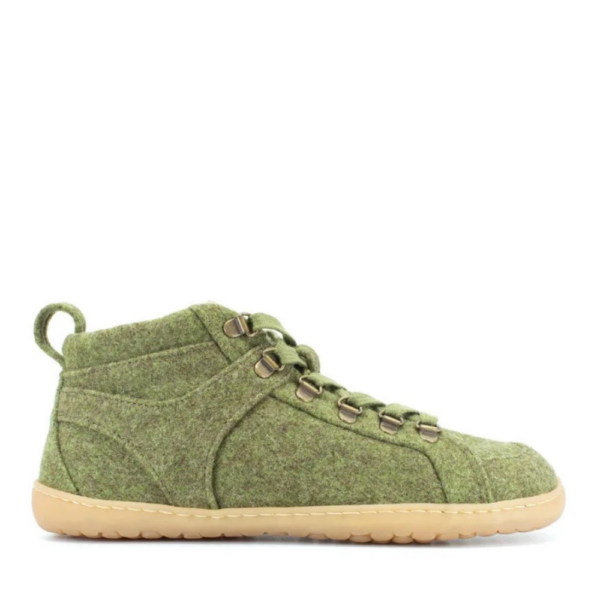 Buty barefoot Mukishoes Oliva - bok prawy